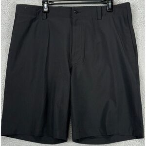 Callaway Shorts Mens 38 Black Chino Golf‎ Flat Front Athletic Pockets Stretch